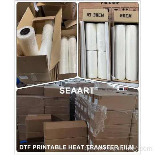 Spezialität UV DTF Roll Film Heat Transferfilme